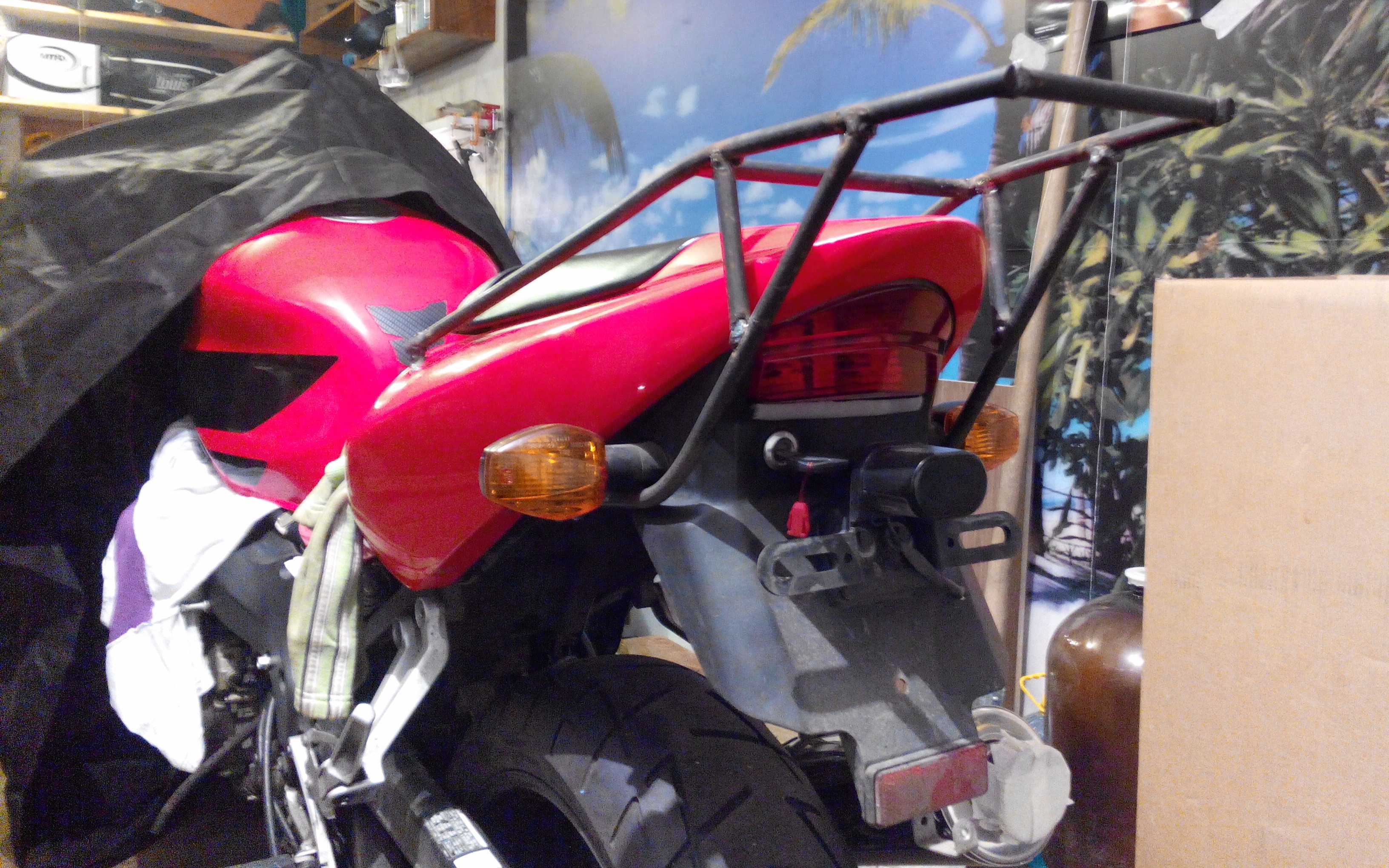 Cbr1000f Luggage Rack